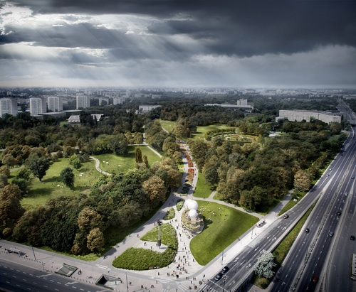 Stołeczny park na Polu Mokotowskim zyskuje nowe, bardziej naturalne oblicze